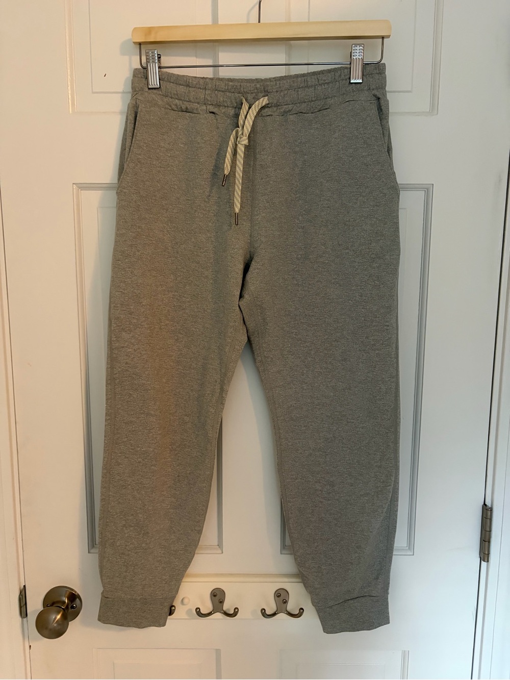 Vuori Grey Drawstring Jogger Sweatpants